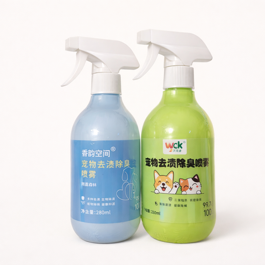 寵物去漬除臭噴霧｜生物酶分解除菌除味280ml