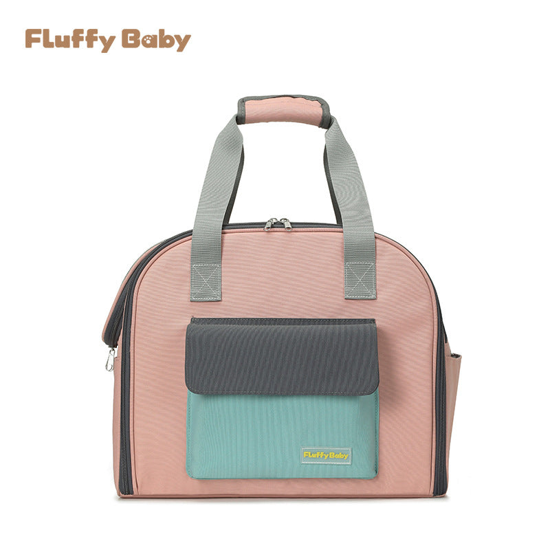 Fluffy Baby 帳篷式寵物外出包｜送可拆洗墊子